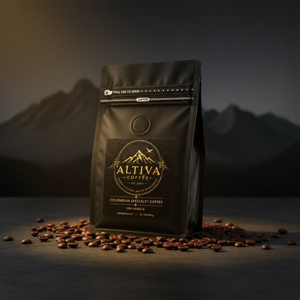 ALTIVA COFFEE – Colombian Specialty Coffee | Medium Roast 12 oz